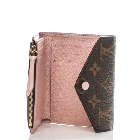 louis vuitton wallet rose